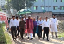 ইআবি’র স্থায়ী ক্যাম্পাস নির্মানের অগ্রগতি পরিদর্শন করেন নবনিযুক্ত উপাচার্য ডঃ মোঃ শামসুল আলম