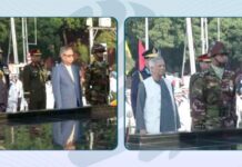 শিখা অনির্বাণে রাষ্ট্রপতি ও প্রধান উপদেষ্টার শ্রদ্ধা