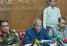 নির্বাচনী নিরাপত্তায় মাঠে নামছে ডগ স্কোয়াড ও ড্রোন: স্বরাষ্ট্র উপদেষ্টা