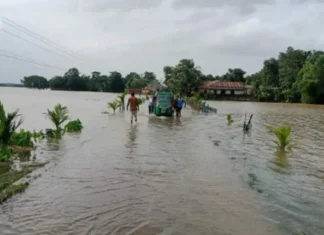 ৫ জেলায় বন্যার ঝুঁকি