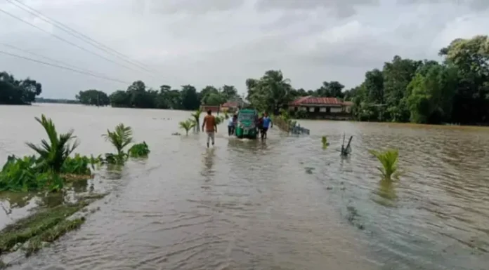 ৫ জেলায় বন্যার ঝুঁকি