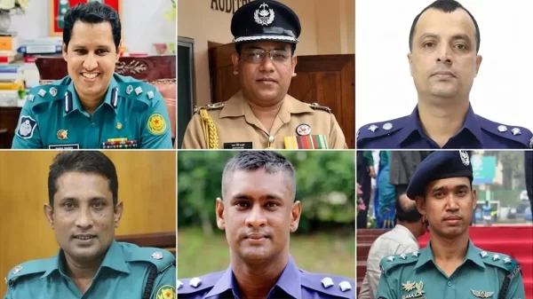 বিপ্লব কুমার সরকারসহ ৬ পুলিশ কর্মকর্তা বরখাস্ত