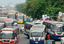বাসভাড়া বাড়ানোর প্রস্তাব মন্ত্রণালয়ে