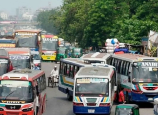 বাসভাড়া বাড়ানোর প্রস্তাব মন্ত্রণালয়ে