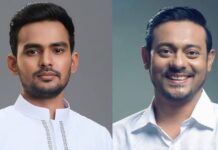 ঢাকা দক্ষিণে নাসীরুদ্দীন পাটওয়ারী, উত্তরে আসিফ মাহমুদ